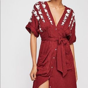 Free People Love To Love You Midi Dress